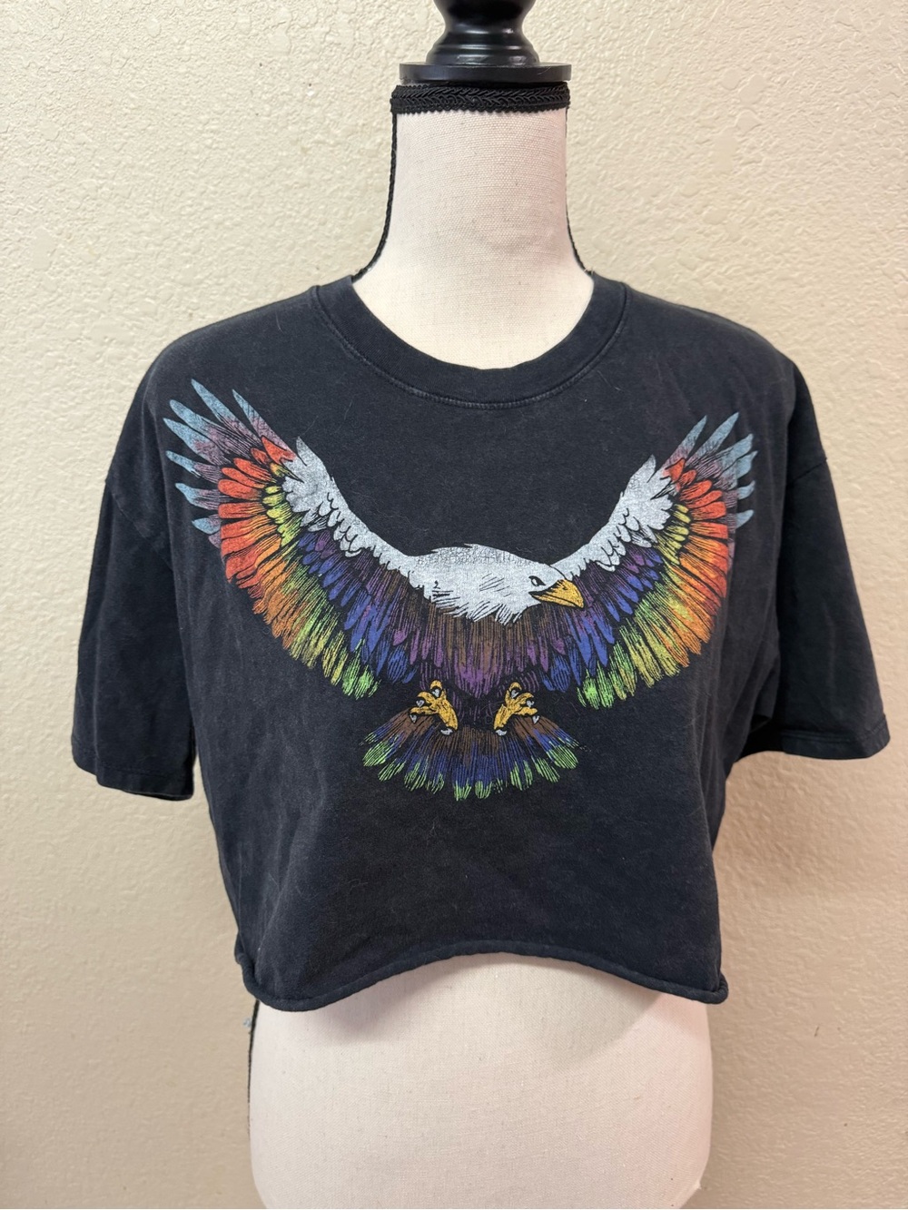 Hollister cropped t shirt